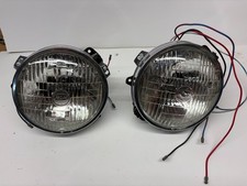 PAIR OF LUCAS 7607 5-3/4" HEADLAMP SEALED BEAM UNITS UNUSED OLD STOCK,