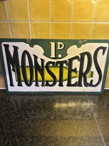 Monsters enamel double - 1d,