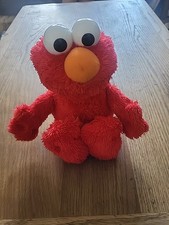 Hasbro Speaking Red Elmo Sesame Street 2010 Soft Cuddly Toy 10” Plush Pre-loved