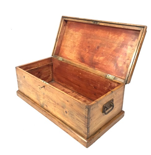 Antique wooden pine storage - antique,
