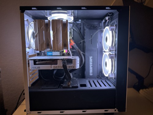 Gaming desktop with - pc, monitor