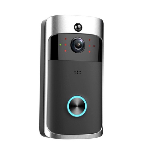 Video doorbell with - video, voice