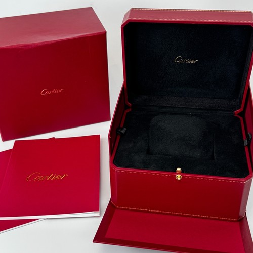 Cartier watch box set - watch, –