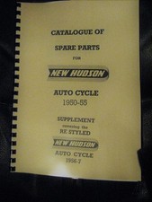 NEW HUDSON AUTO-CYCLE PARTS