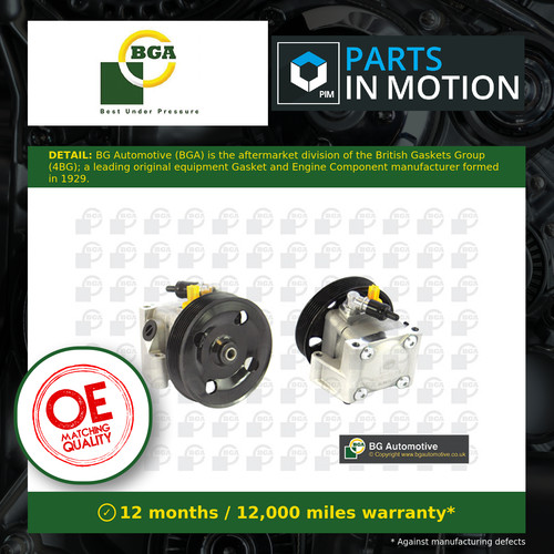 Power steering pump fits - steering,