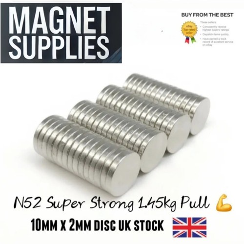 N52 10mm 2mm - x, round