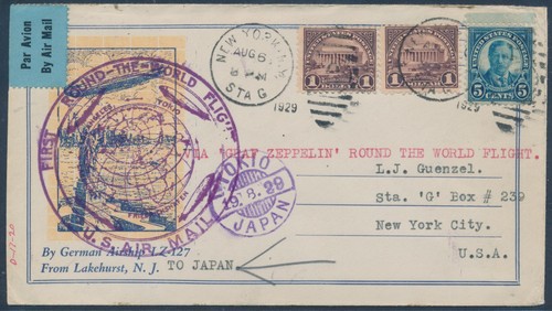 Zeppelin world tour 1929 - world,