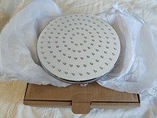 Mira Showers  200 mm Deluge Overhead Shower Head White / Chrome  NEW  39.99