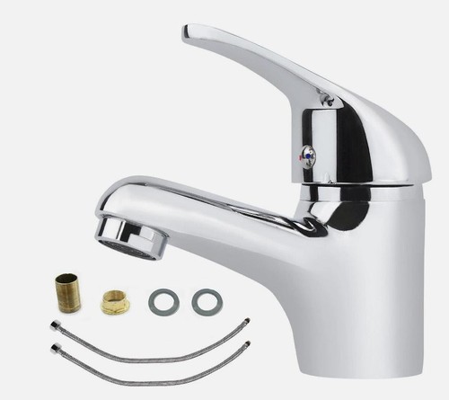 Modern bathroom single - modern, lever