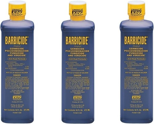Barbicide disinfectant - barbicide,