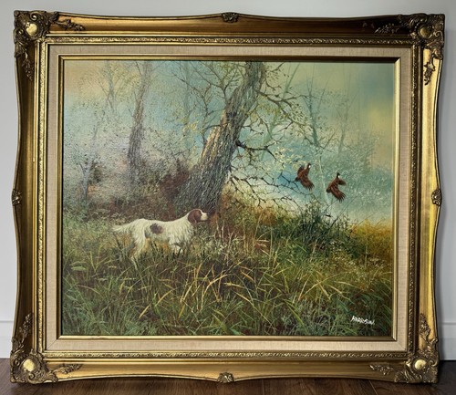 Original signed oil painting - oil,