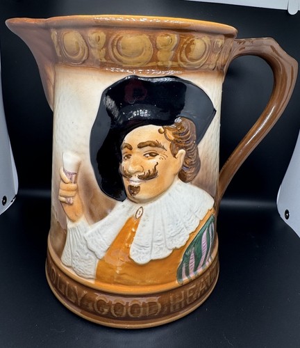 Falcon ware cavalier large jug - falcon,