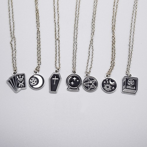 Handmade black goth halloween - black,