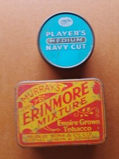 2 tobacco tins