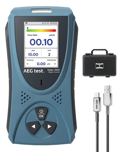 Geiger counter aegtest - geiger,