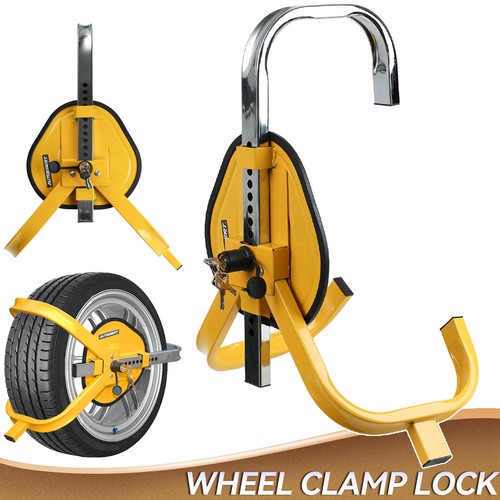 Heavy duty wheel - clamp, lock