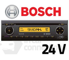 Bosch Calais USB40 multimedia 24v car radio CD USB Aux input MP3 iPod bus lorry