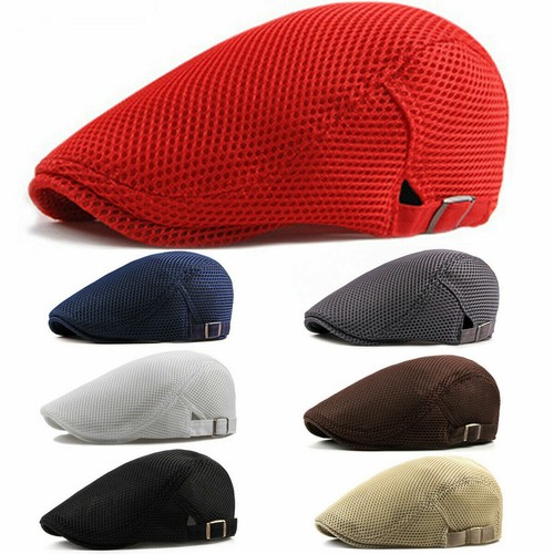 Men mesh hat flat - mesh, cap