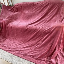 2 Vintage Velvet Curtains