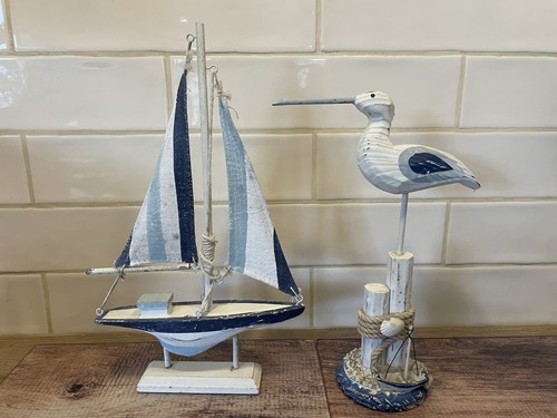 Nautical ornaments seagull - nautical,