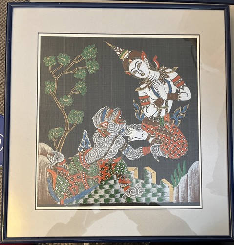 Fine vintage thai silk - vintage,