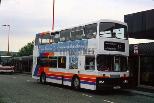 35mm slide stagecoach leyland - slide,
