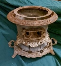 Small Stove Cast Iron Enamel