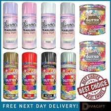 GLITTER SPRAY PAINT FOR