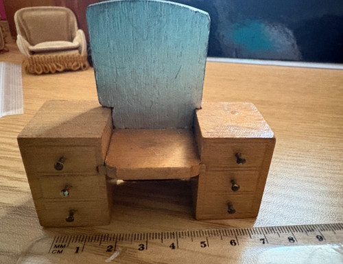 Doll house furniture antique - house,