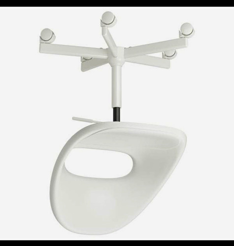 White plastic operator task - white, operator/task