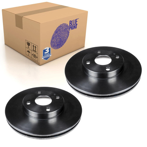 Pair front brake disc - front, fits