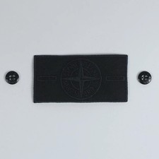 Stone Island Black Ghost Badge