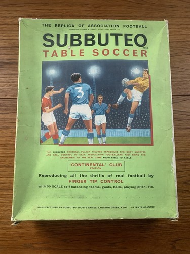 Vintage 1960s boxes subbuteo - vintage,