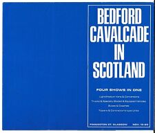 Bedford Range Scottish Show 1965-1966 UK Market Foldout Brochure Van, Truck, Bus