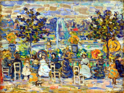 Art luxembourg gardens ceramic - art,