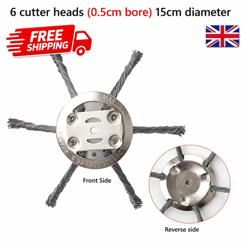 Grass strimmer head trimmer - 6",