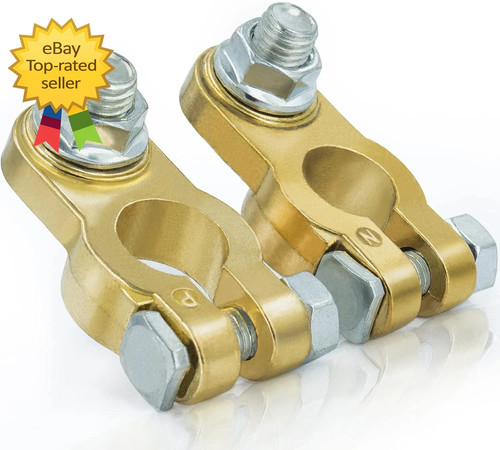 Pair battery terminal - battery,