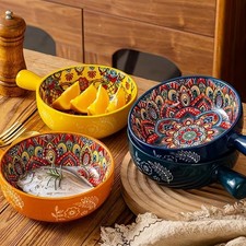 Bohemia Ceramic Handled Bowl