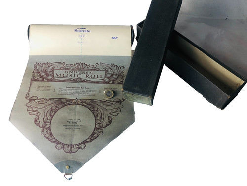 Pianola roll music - piano, paper