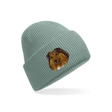 SHETLAND SHEEPDOG EMBROIDERED BEANIE-UNISEX ONE SIZE FIT-15 COLOURS-GIFT BOX