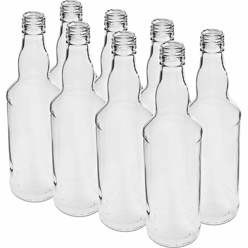 Empty glass bottles - glass,