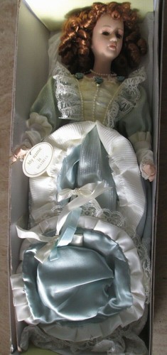 Genuine porcelain doll - porcelain,