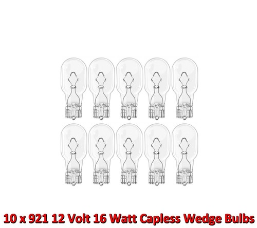 921 capless wedge - wedge, bulbs