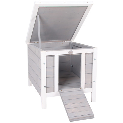 Wooden rabbit hutch bunny - wooden,