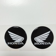 2 x HONDA STICKERS GEL DECAL