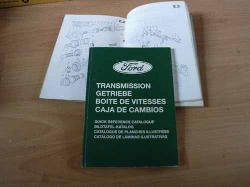 Ford parts catalogue gearboxes - ford,