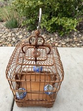 Vintage Chinese Bamboo Bird