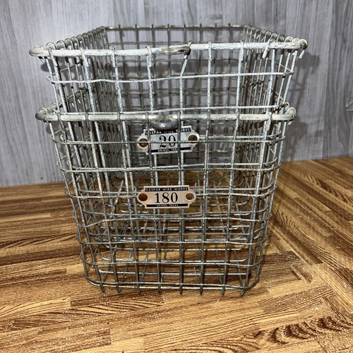 Vtg industrial wire locker - 2,