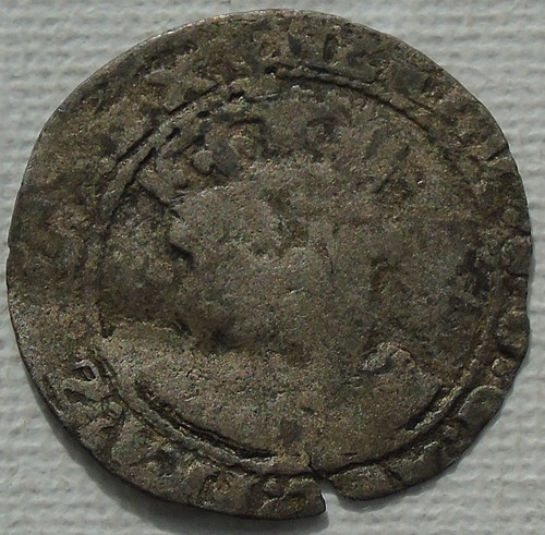 Henry viii hammered silver - henry,