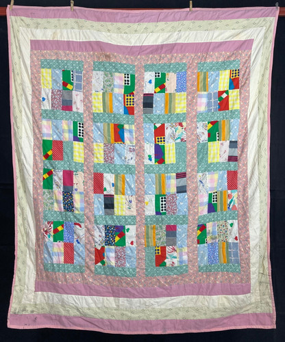 Vintage handmade blocks - vintage, of